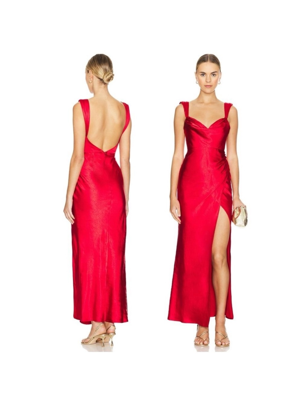 Runaway The Label Havanna Dress in Red
